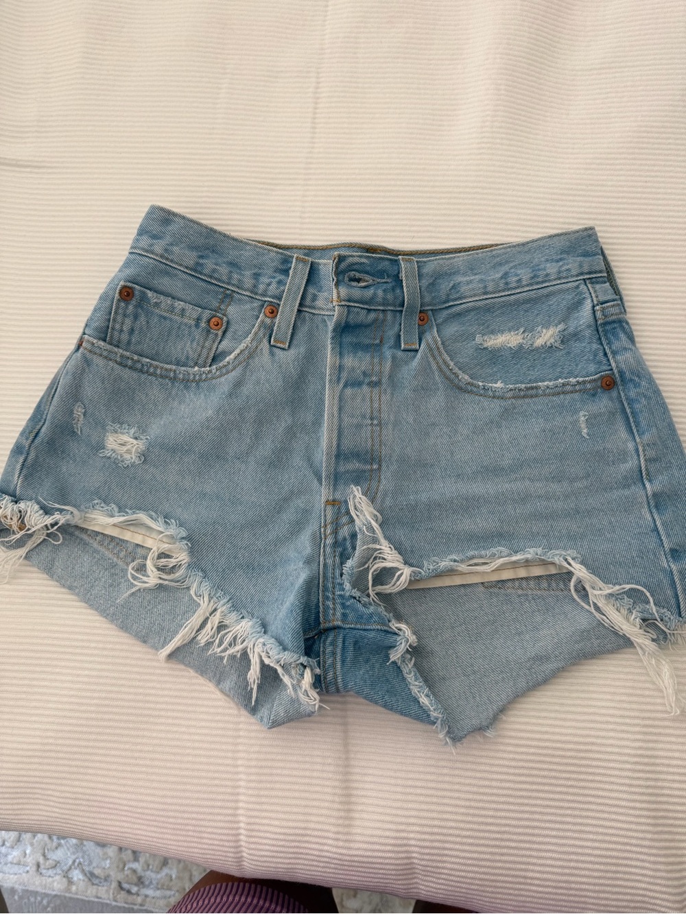 Levi’s 501 denim cutoff shorts NWOT